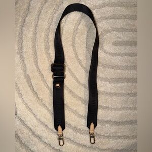 Louis Vuitton Bandouliere Black Adjustable Canvas Shoulder Strap